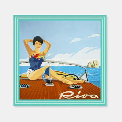 Picture of "Aquarama in Capri" Foulard